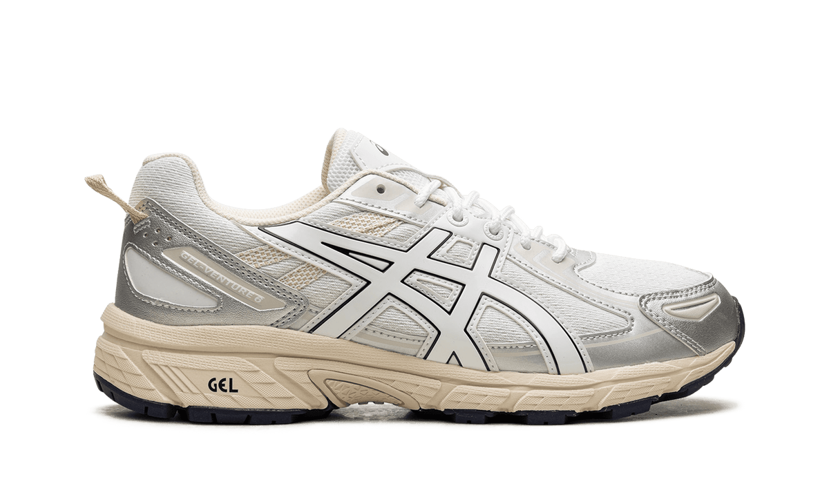 ASICS MENS GEL-VENTURE 6 "White / Silver" 1203A407 100 1203A407 100 from Stadium Goods