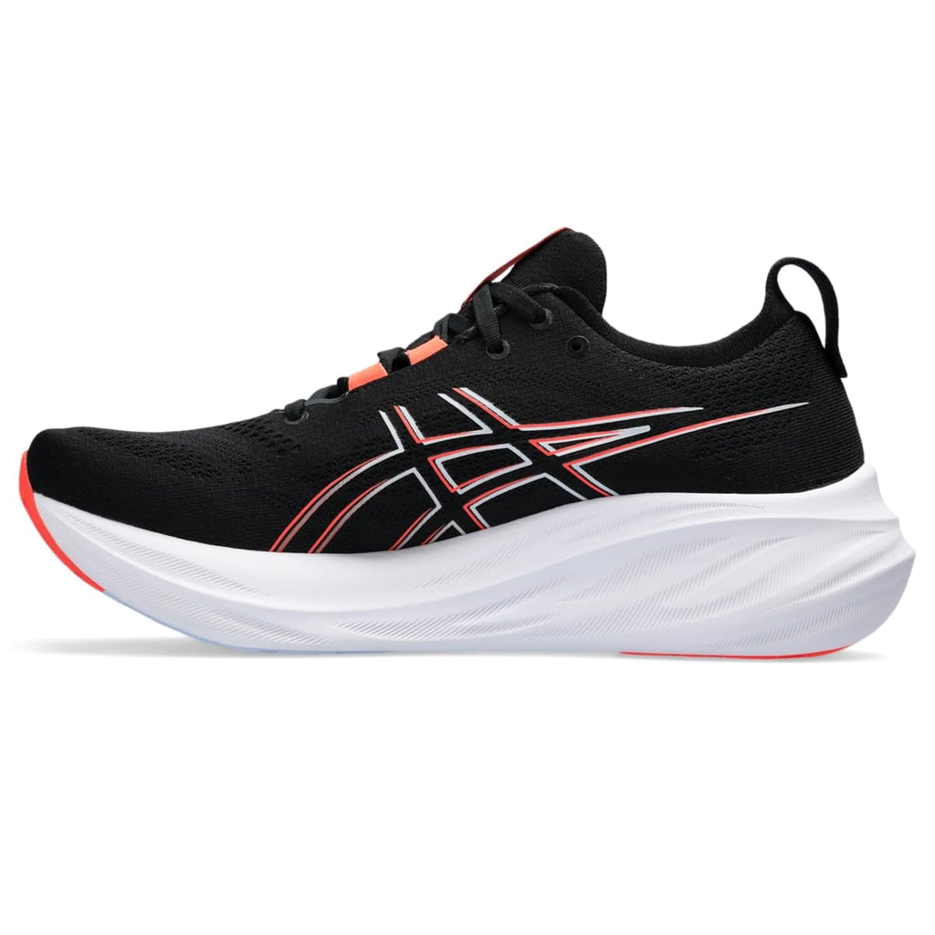 ASICS Men's Gel-Nimbus 26 Running Shoes, Size 15 US ( Standard ) , Black/True RED