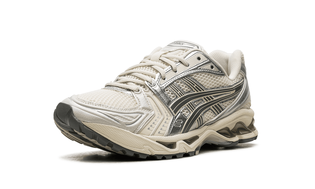 ASICS MENS GEL KAYANO 14 "BIRCH DARK PEWTER" 1201A019 200 from Stadium Goods