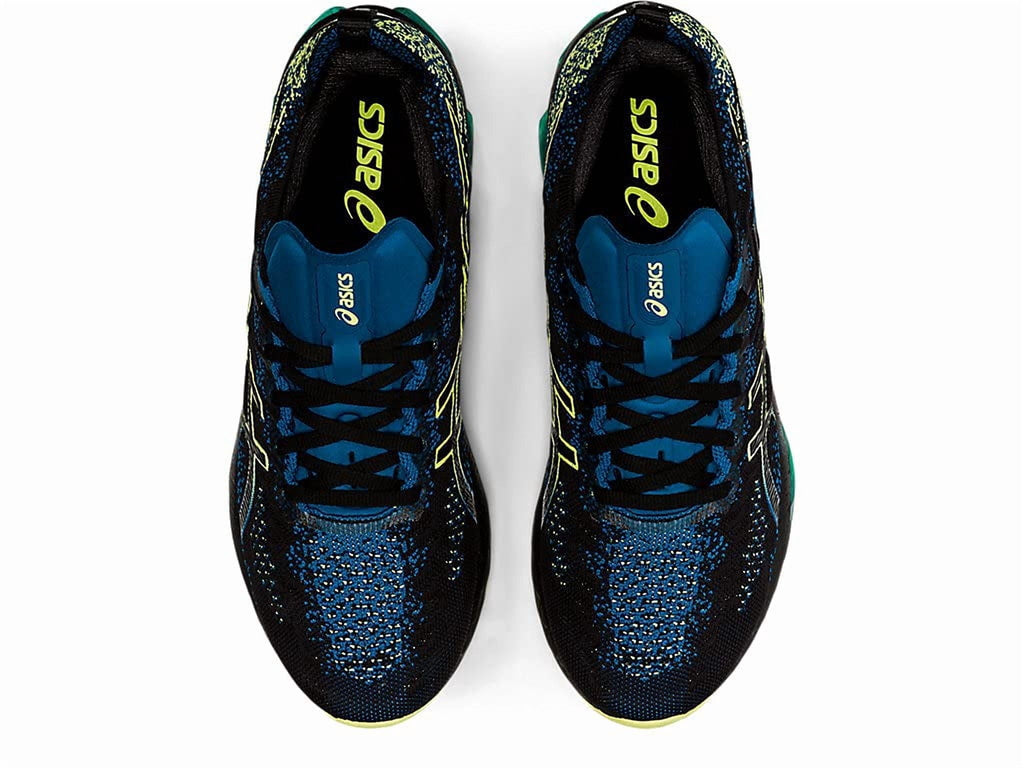 ASICS Gel-Kinsei BlastR) Distance Running shoes, Size 13 US ( Medium ), Black/Glow Yellow