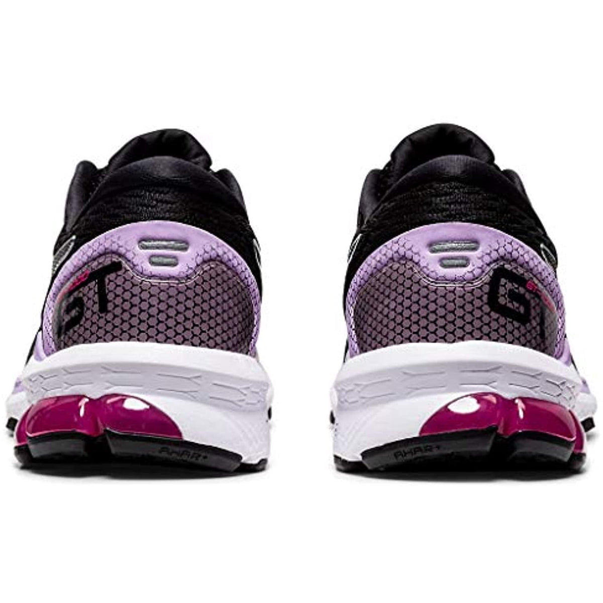 ASICS Women's GT-1000 9 Running Shoes, 6.5M, Black/Pure Silver