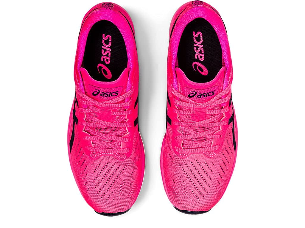 ASICS Women's Metaracer Running Shoes, 6.5 US ( Medium ), HOT Pink/French Blue- ( Without the Box )
