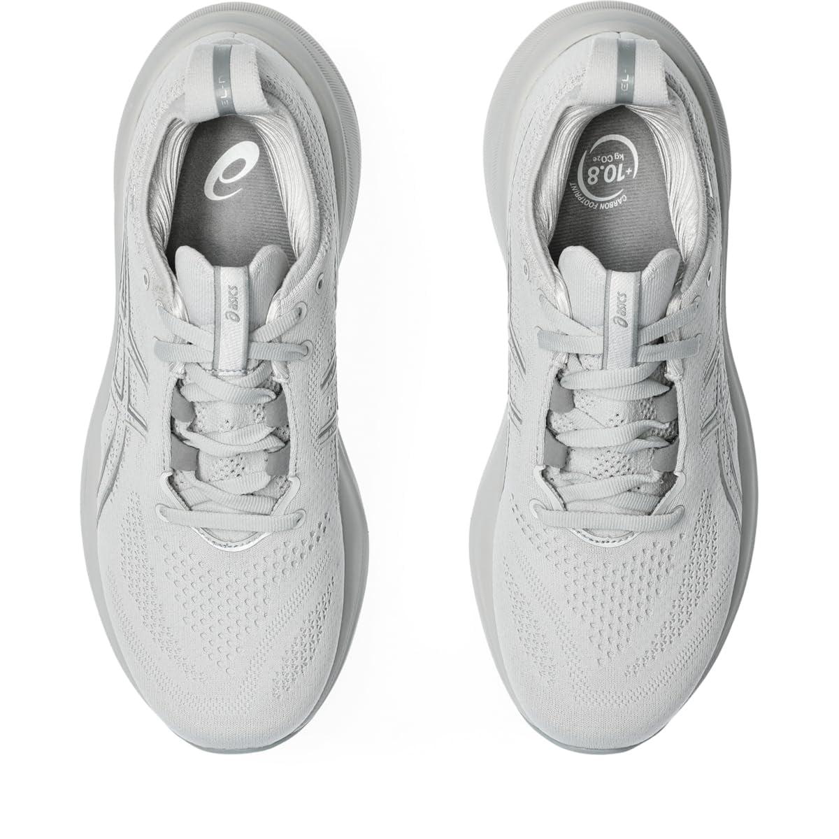 ASICS Women's Gel-Nimbus 26 Running Shoes, Size 6 US ( Standard ) , Concrete/Pure Silver