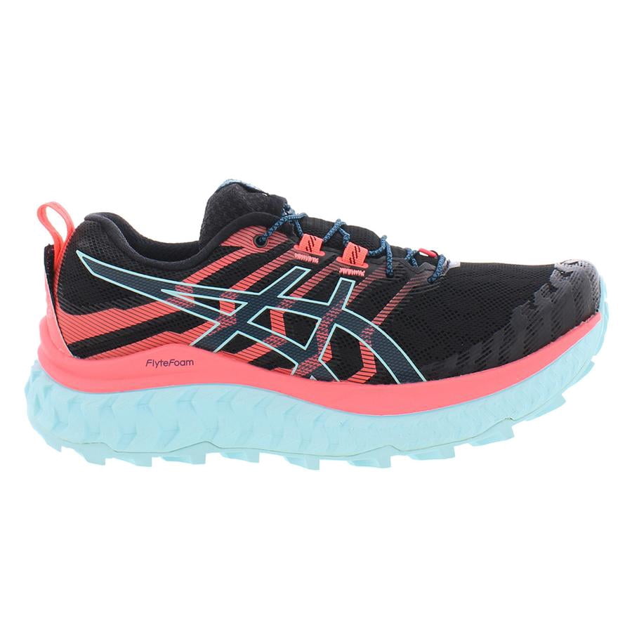 Asics Trabuco Max Womens Shoes Size 10, Color: Black/Red/Blue