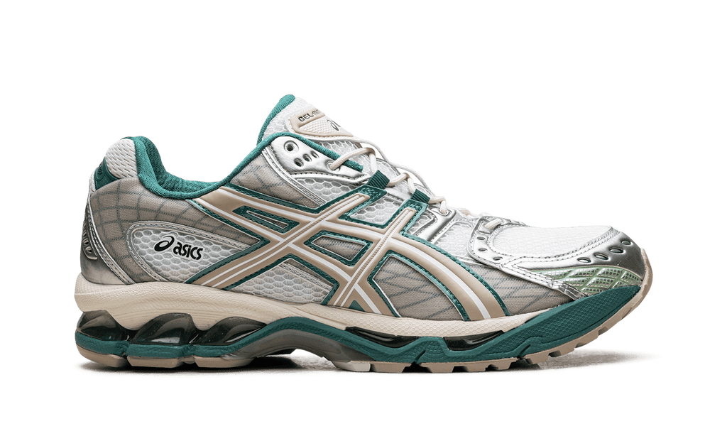 ASICS MENS GEL-Nimbus 10.1 "White/Rainy Lake" 1203A543 102 1203A543 102 from Stadium Goods