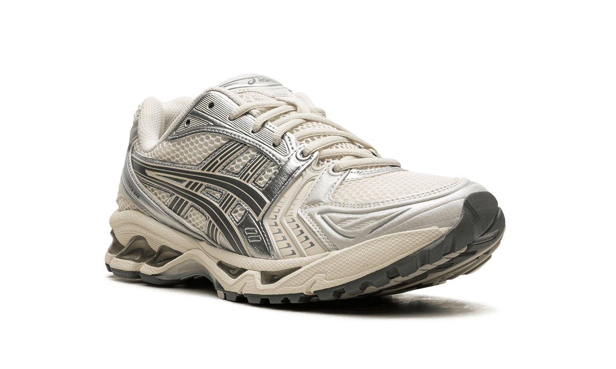 ASICS MENS GEL KAYANO 14 "BIRCH DARK PEWTER" 1201A019 200 from Stadium Goods