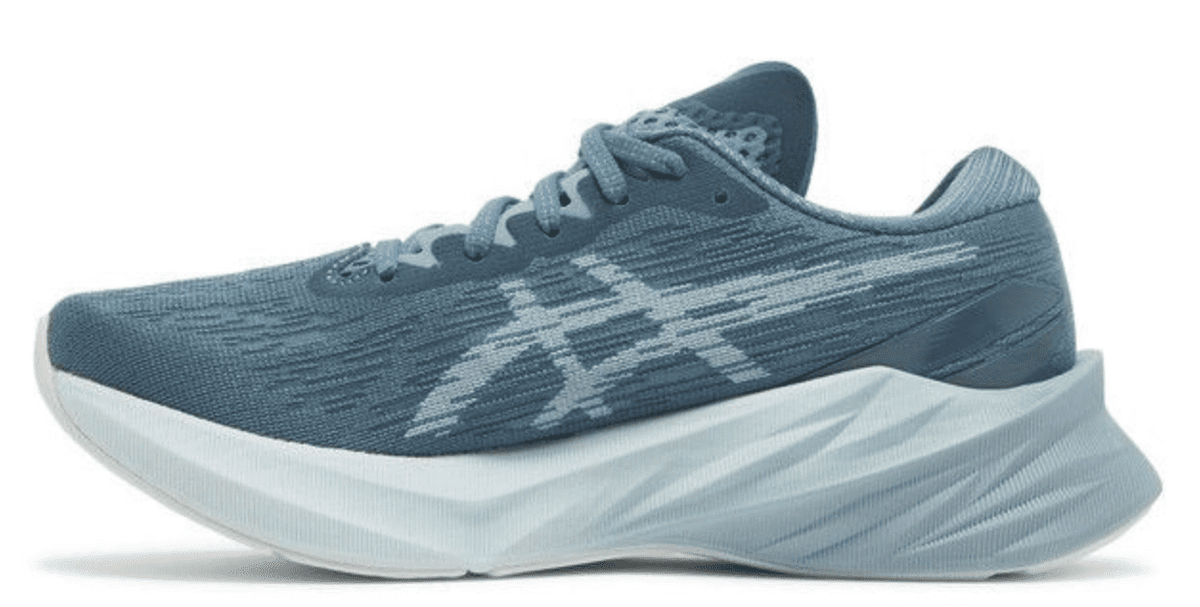 ASICS Women's NOVABLAST 3 Running Shoes, Size 5 US ( Standard ), Misty Pine/Smoke Blue