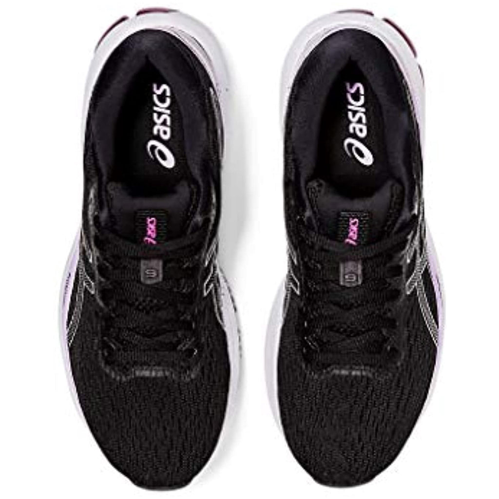 ASICS Women's GT-1000 9 Running Shoes, 6.5M, Black/Pure Silver