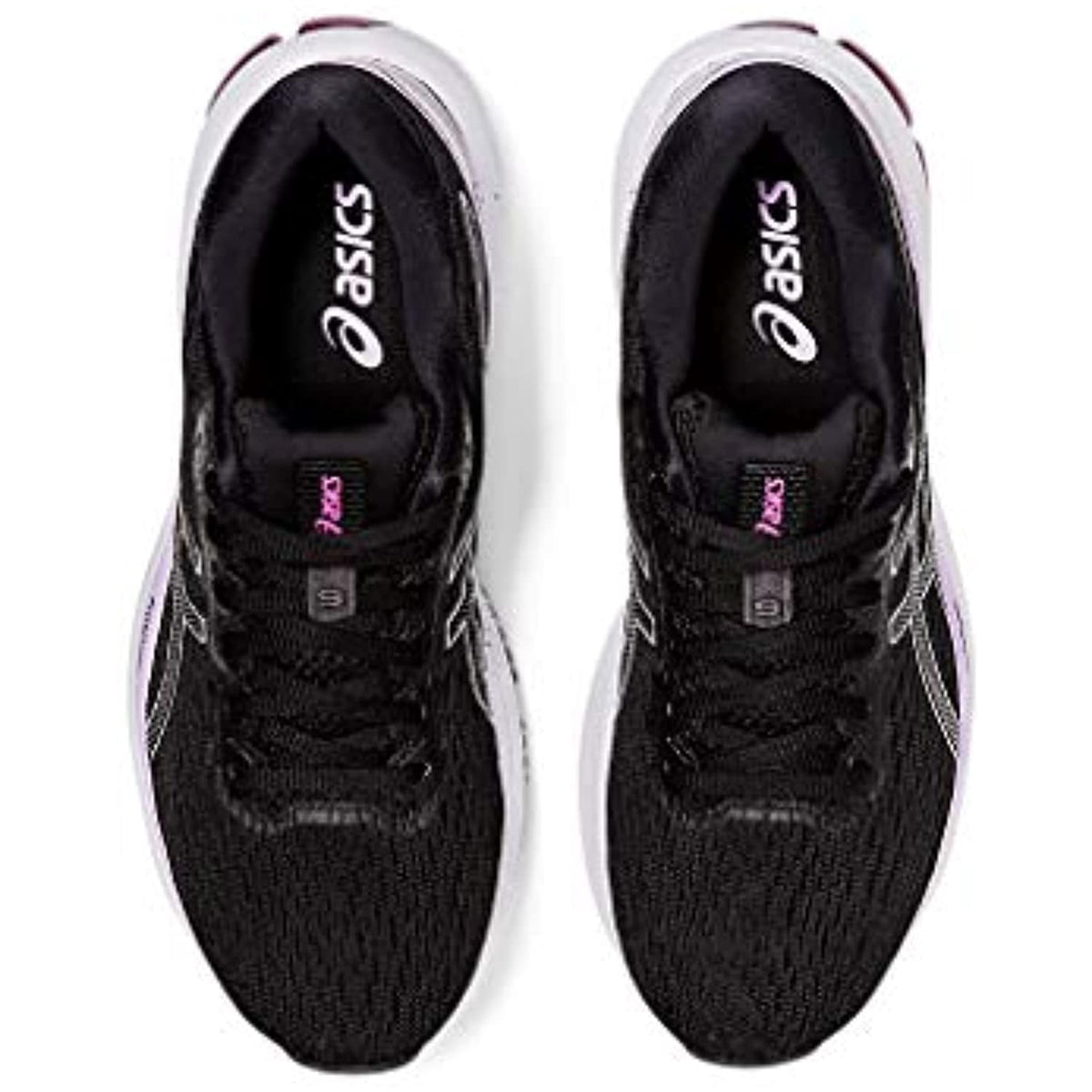 ASICS Women's GT-1000 9 Running Shoes, 6.5M, Black/Pure Silver