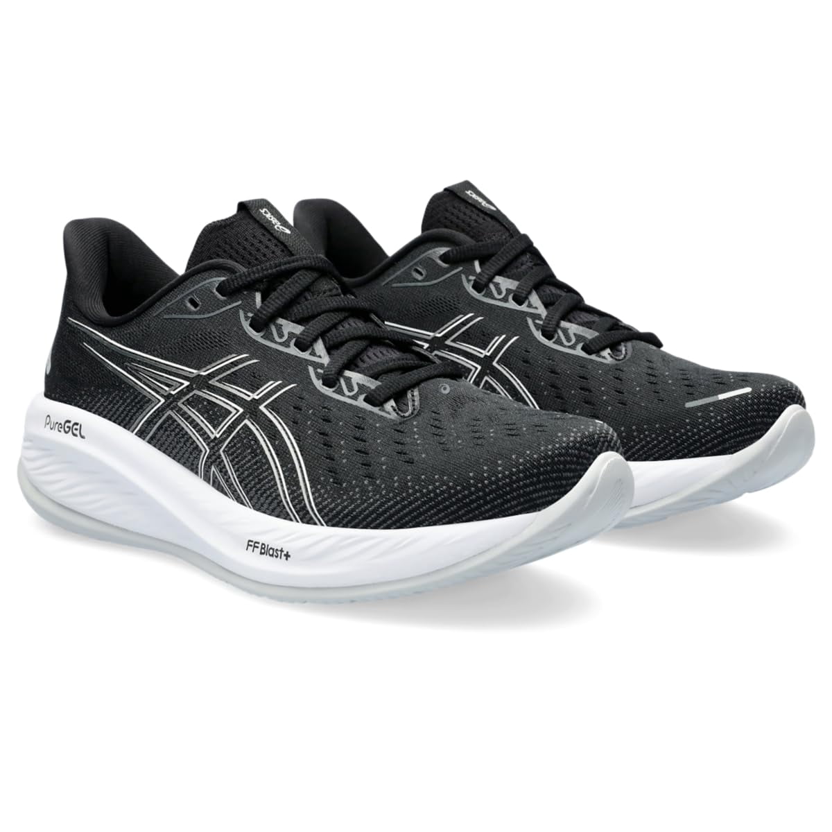 ASICS Women's Gel-Cumulus 26 Running Shoes, 11.5 US ( WIDE ), Black/Concrete