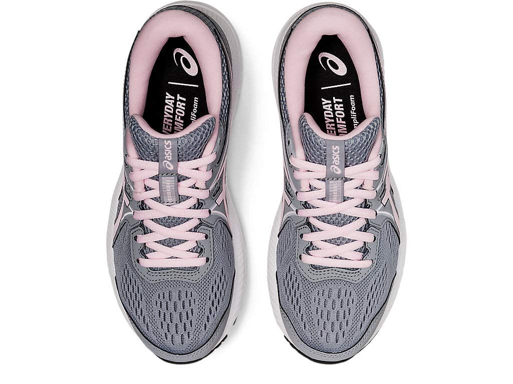 ASICS Women's Gel-Contend 7 Eeveryday shoes, 6 US ( Standard ) - Sheet Rock/Pink Salt