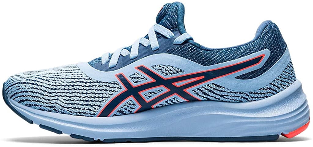 ASICS Women's Gel-Pulse 12 Mono-Sock Mesh Knit Running Shoes, Size 10 US ( Standard ), Grand Shark/Grand Shark