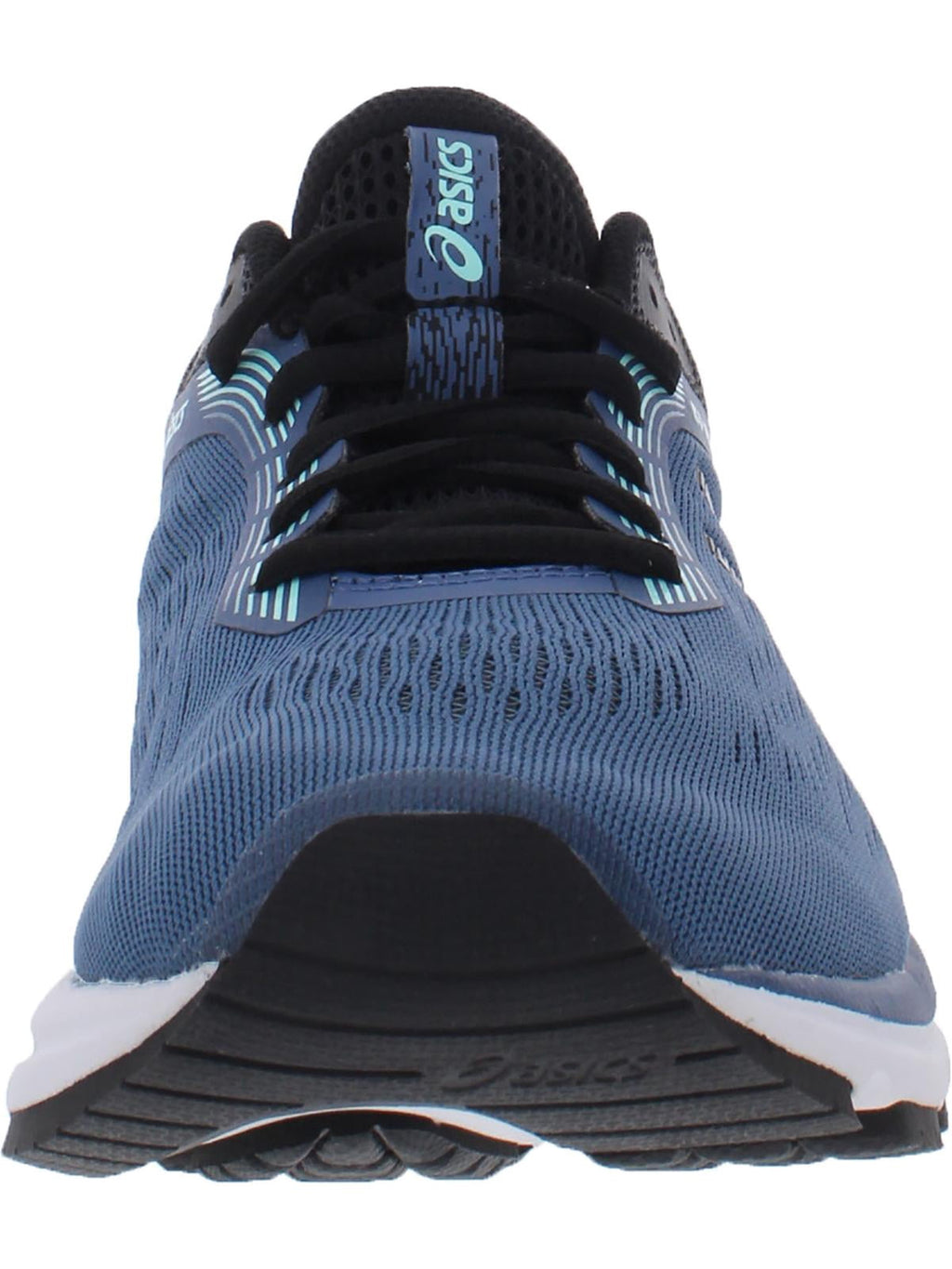 Asics Womens GT-1000 7 f Knit Athletic Shoes Blue 10.5 Wide (C,D,W)